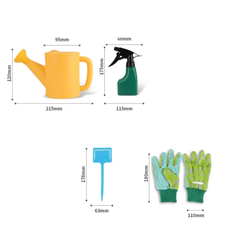 Children's Gardening Tool Set Gardening Tools Suitable For Children It Is The Best Outdoor Beach Gift For Children