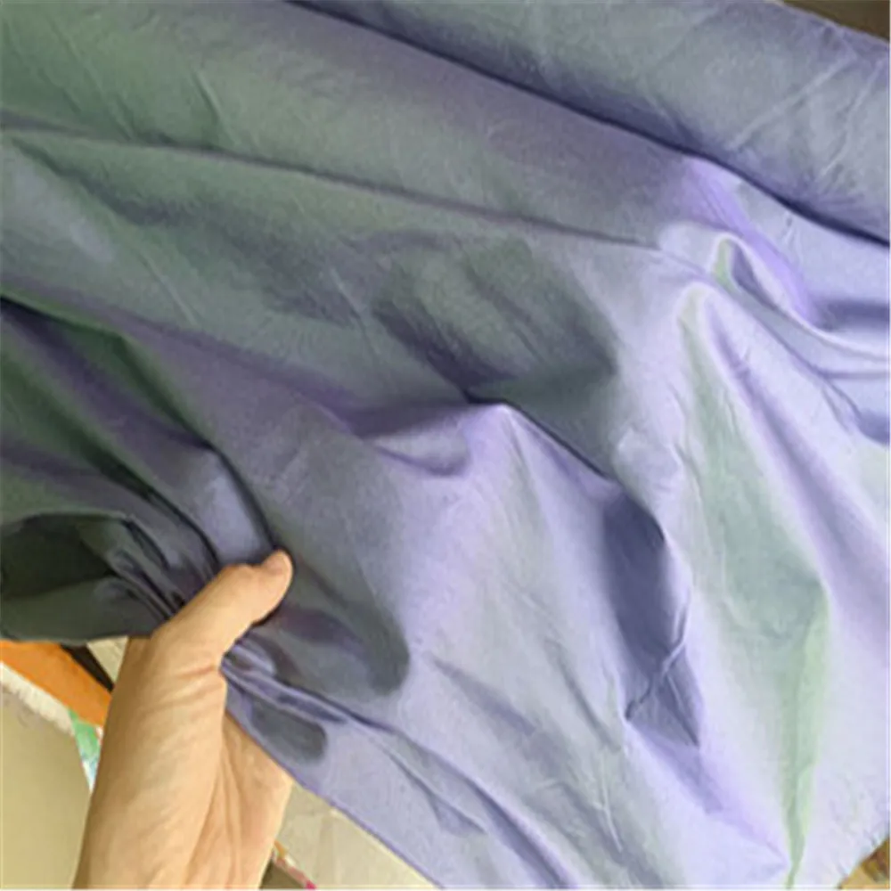 Sewing Fabric Luxury Mulberry 100% Silk Duppion Fabric Dupioni Soft Shiny Stiff for Summer Spring Cloth Garment Shirt