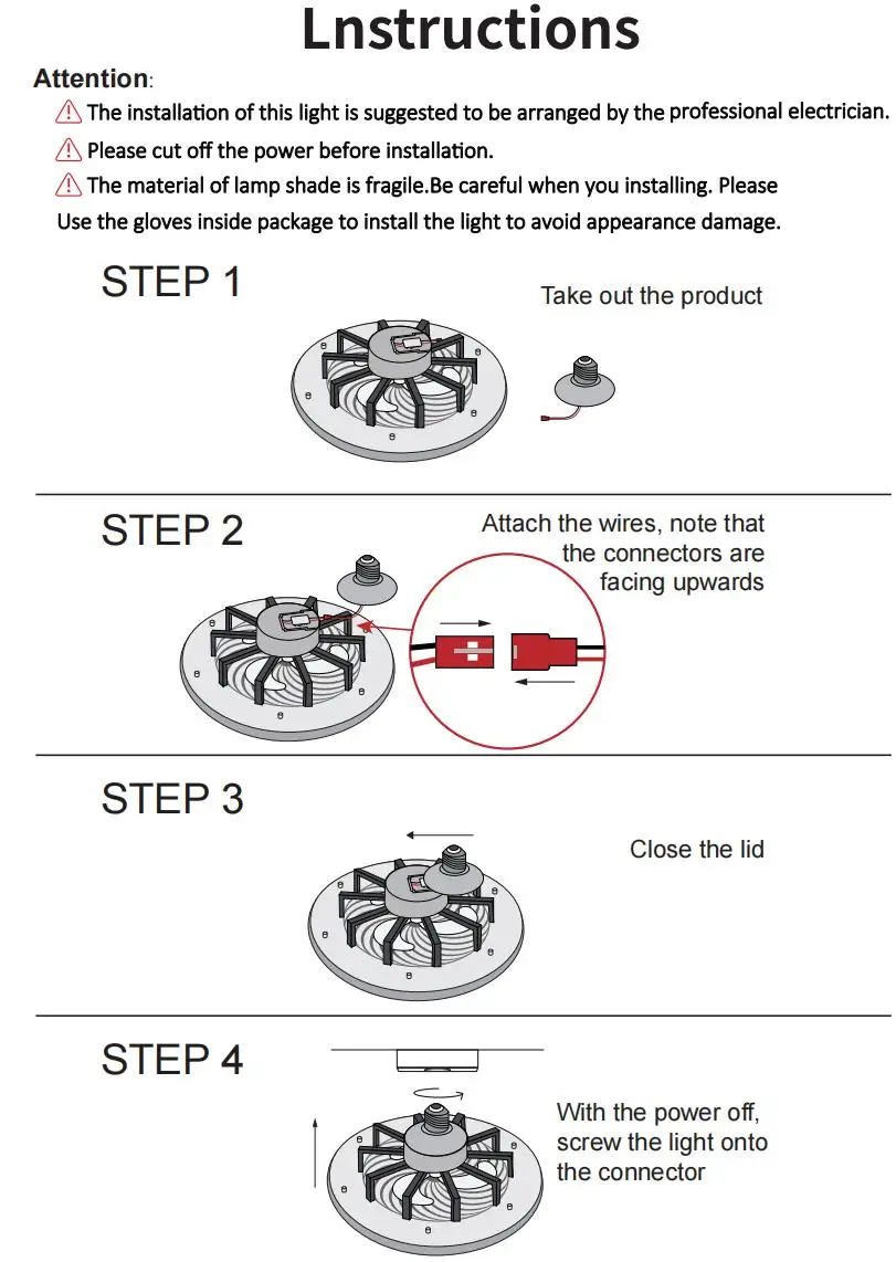 Led fanlight E27 screw ceiling fanlight home kitchen ceiling remote control fanlamp energy light 6