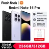 World Premiere Global Version Xiaomi Redmi Note 14 Pro 4G Smartphone 200MP AI Camera MediaTek Helio G100-Ultra 6.67" 5500mAh 1
