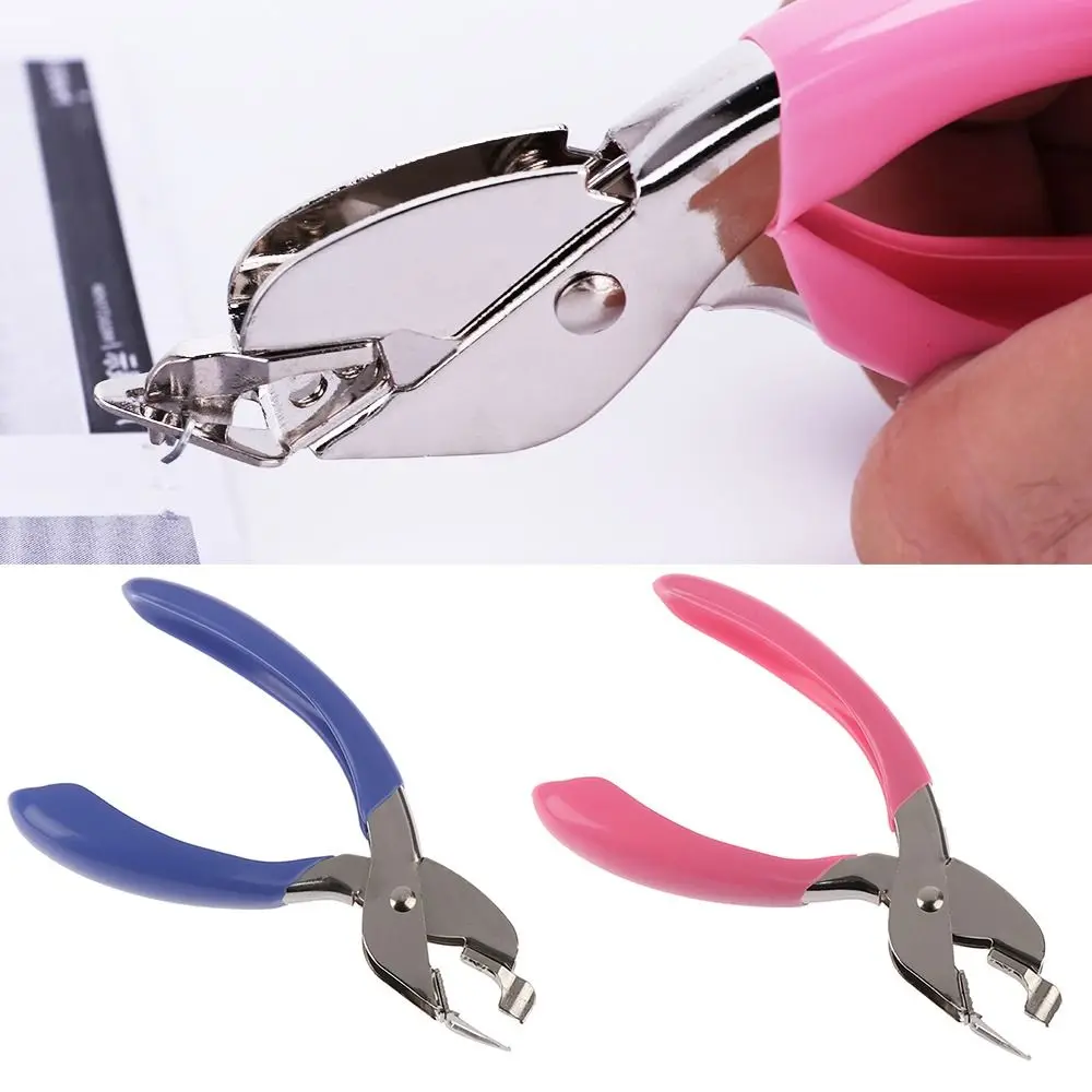 

Mini Portable Office Binding Supplies Staple Remover Stationery Tools Nail Out Extractor Puller Stapler Removal Machine