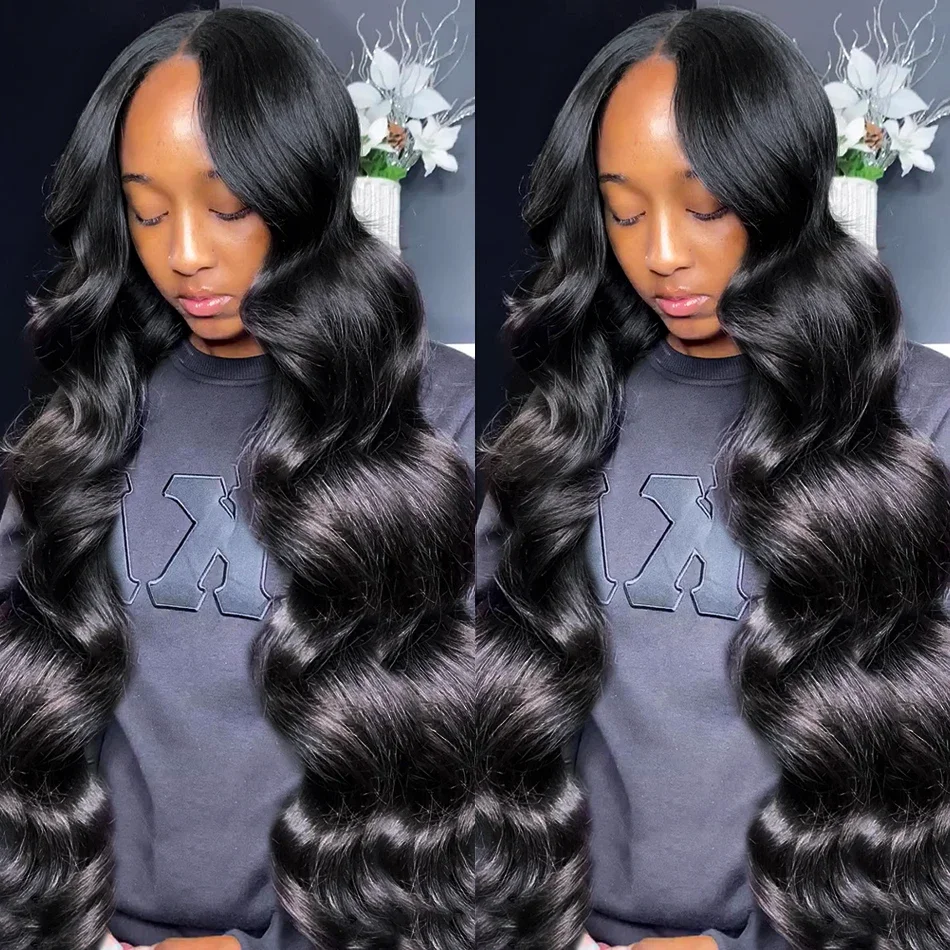 

Парик Женский на сетке, бразильские натуральные волосы без клея, 7x5, 13x 6, готовые к ношению, с прозрачными сетчатыми передними волосами, HD 4x4