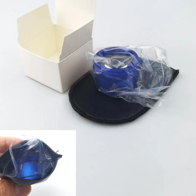 Enhanced Pocket Reading Magnifier with 157F Optics - Mini Desk Lens