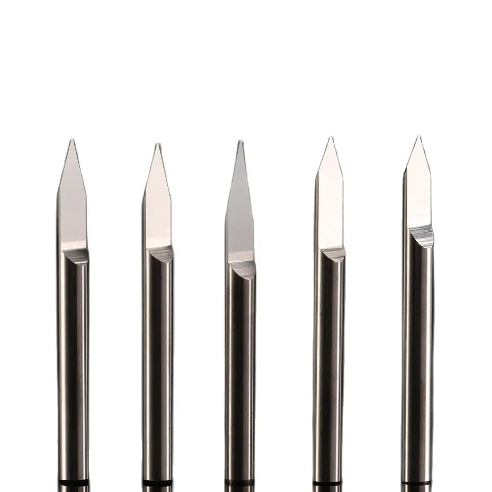 Weitol Metal engraving tool N 10 pcs/Lot 4mm V Shape Flat Carbide metal