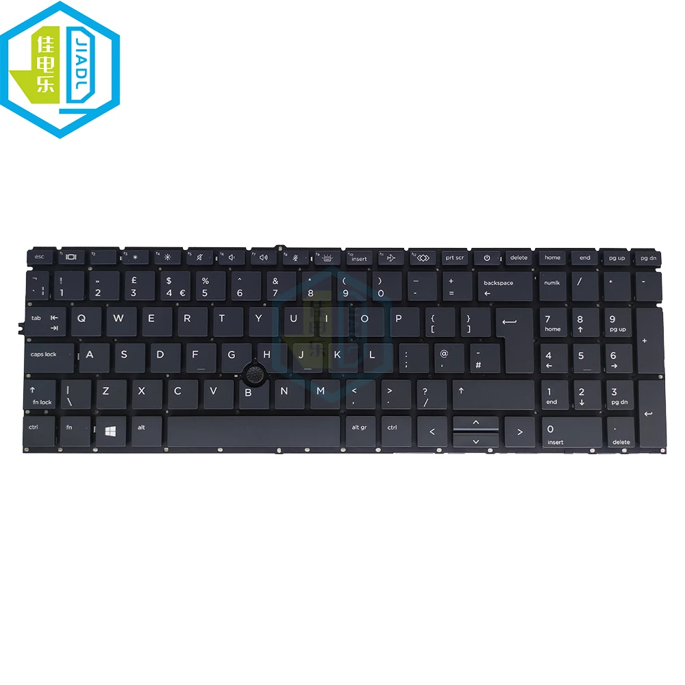 Computador Portátil Retroiluminado ru Eua Reino Unido Espanha Teclado para hp Zbook Firefly 15 g8 15 g7 M07491001 L89916-001 071 Trackpoint Teclados Backlight - Imagem 4