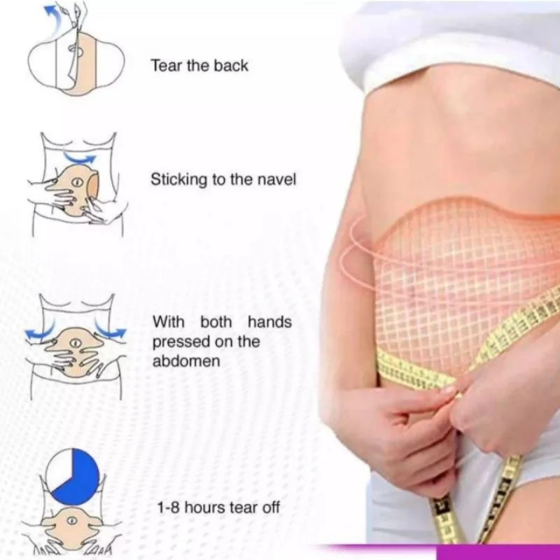 Korea MYMI Wonder Patch Women Belly Wing Abdomen Slimming Artifact Tummy Slimming Sticker Weight Loss Flat Tummy Products Health weight loss products