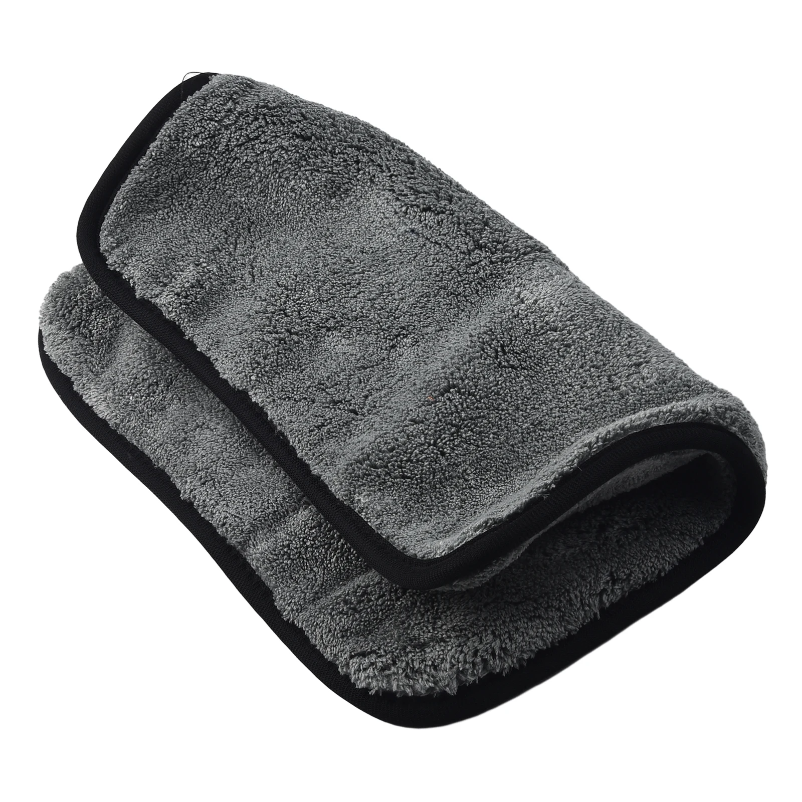 

Heavy duty microfibre towel 1200GSM ultra soft with premium textured feel streak free drying for various applications