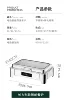 Stainless Steel Hydraulic Buffet Furnace Flip  Visual Buffy 6