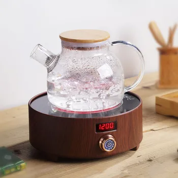 1200W Electric Ceramic Stove 7 Gear Coffee Hot Plate Multifunction Tea Stove Knob Operation Boiling Water Heater Auto Power Off 1