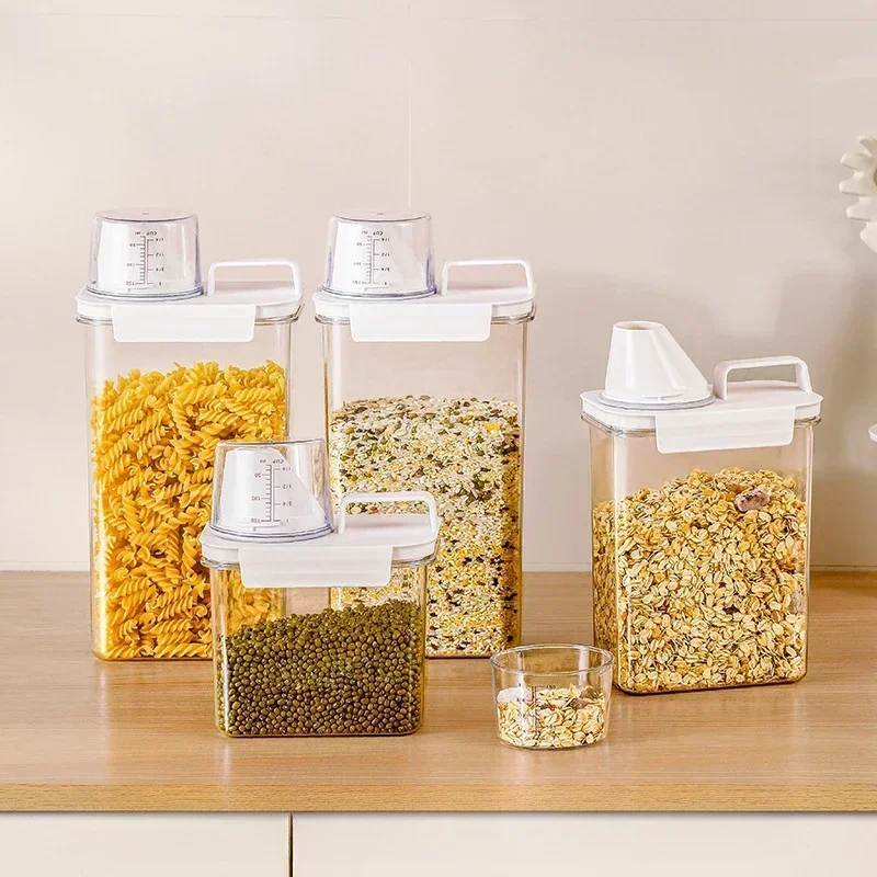 Reusable Laundry Detergent Dispenser and Sealed Storage Container, 1100-2300ml Capacity