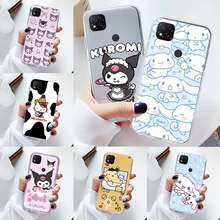 Case For Redmi 9C Capa 9C NFC Cartoon Back Cover Sanrio Cute Soft Transparent Fundas For Redmi 9C Redmi9C NFC 9 C Cinnamoroll