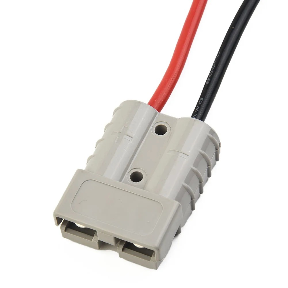 

12AWG 50A Connector For Anderson Plug Lead To Lug M8 Terminal Battery Charging Connector Cable Electron Beam Cross Linking Agent