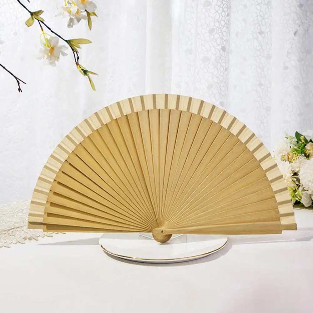 Chinese Style Vintage Hand Fan Portable Chinese Bamboo Fan Wedding Gifts For Guest Birthday Party Decoration Art Craft Dance hand fan