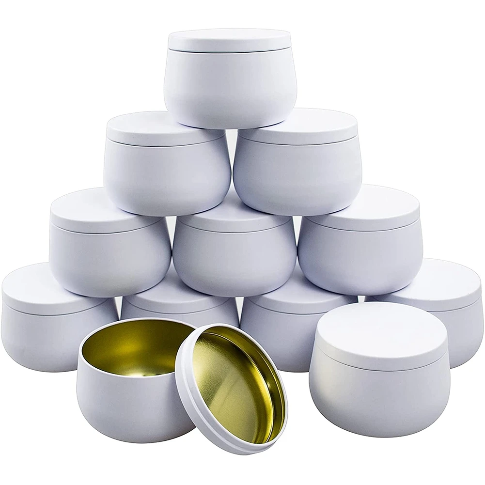 Wholesale Candle Containers Lids  12 Oz Candle Jars Lids Wholesale - 12pcs  8oz White - Aliexpress