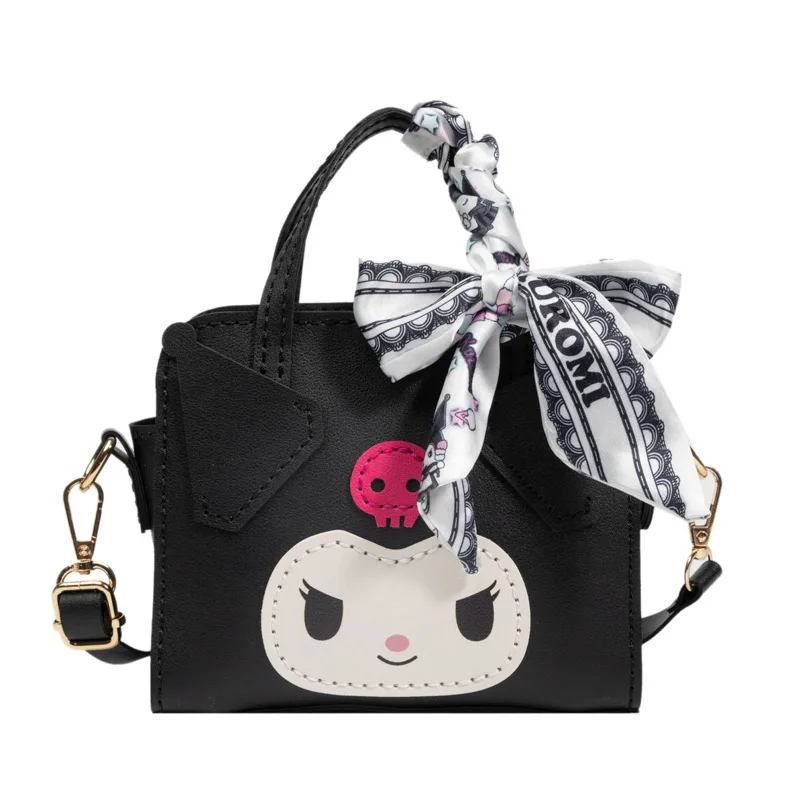 Hello Kitty Cartoon Y2K Kuromi Handgemaakte Geweven Zak Diy Materiaal Zak Zelfgemaakte Een Schouder Crossbody Vrouwen Tas Handsewn Gift