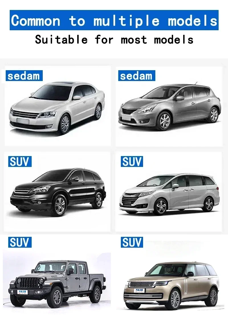 Thickened Cotton Car Cover Half Face Windshield Snow Shield Anti-Frost Carriage Cross-Border Snowproof Car Curtain