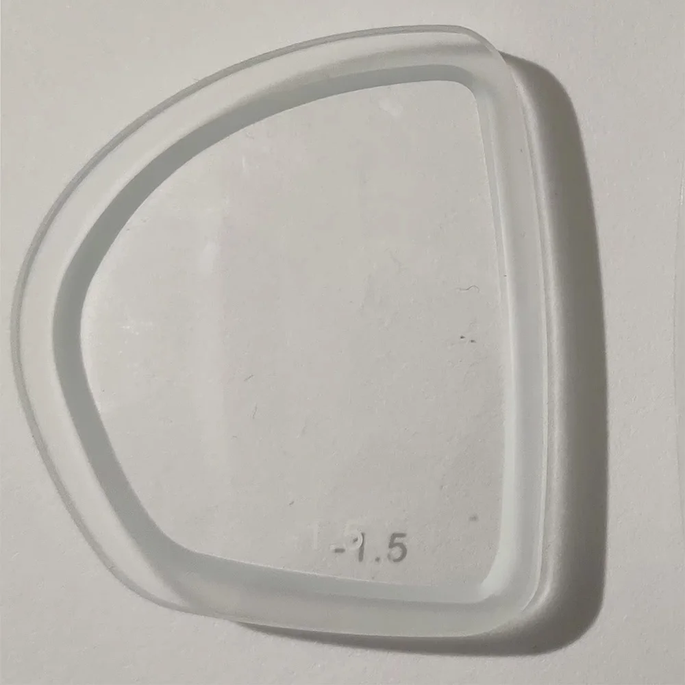 Tempered glass Lens Myopia Lens for m2032 Diving Mask