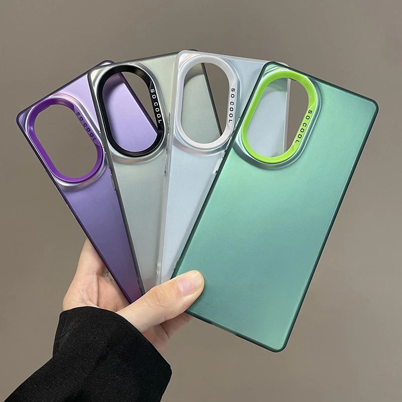 Enhanced Shockproof Anti-Fingerprint Phone Case with IMD Back Cover