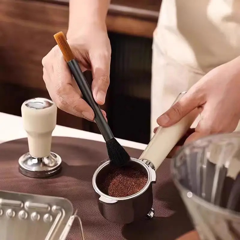 Coffee Cleaning Brush with Soft Bristles - فرشاة ت...