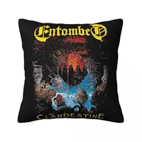Entombed Clandestine Swedish Death Metal Band Sizes S To 6Xl Adult Funny Basic Normal High Quanlity Pillow Case 1