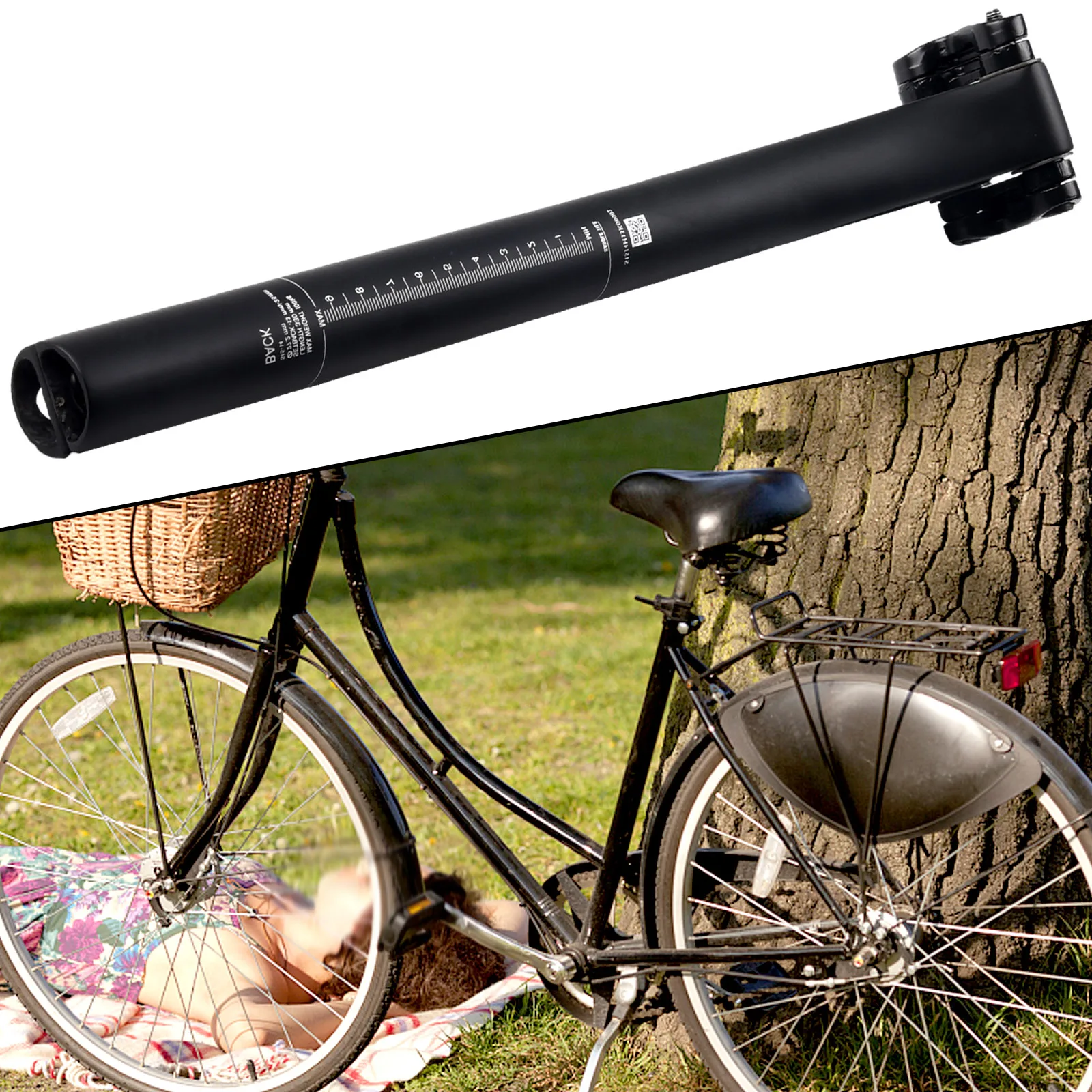 

1 Piece Bicycle Seat Post Carbon Fiber MTB Road Mountain Bike Cycling Seatpost 27.2/30.8/31.6mm Special Shaped Seat Tube Parts