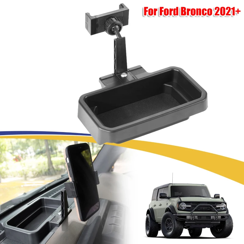 

1 шт., черный Кронштейн для приборной панели автомобиля Ford Bronco 2021 +