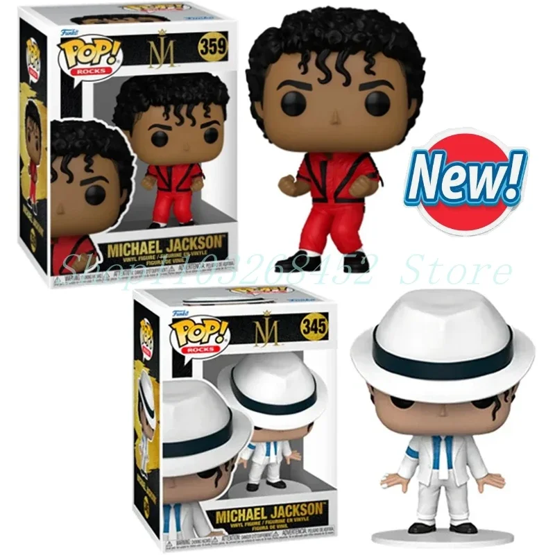 thumbnail image 5 of FUNKO POP ROCKS Michael Jackson #24 #345 Michael Jackson #352 #359 Figuras de vinilo Juguetes Colección de muñecas Modelos para NIÑOS Regalos, 5 of 5