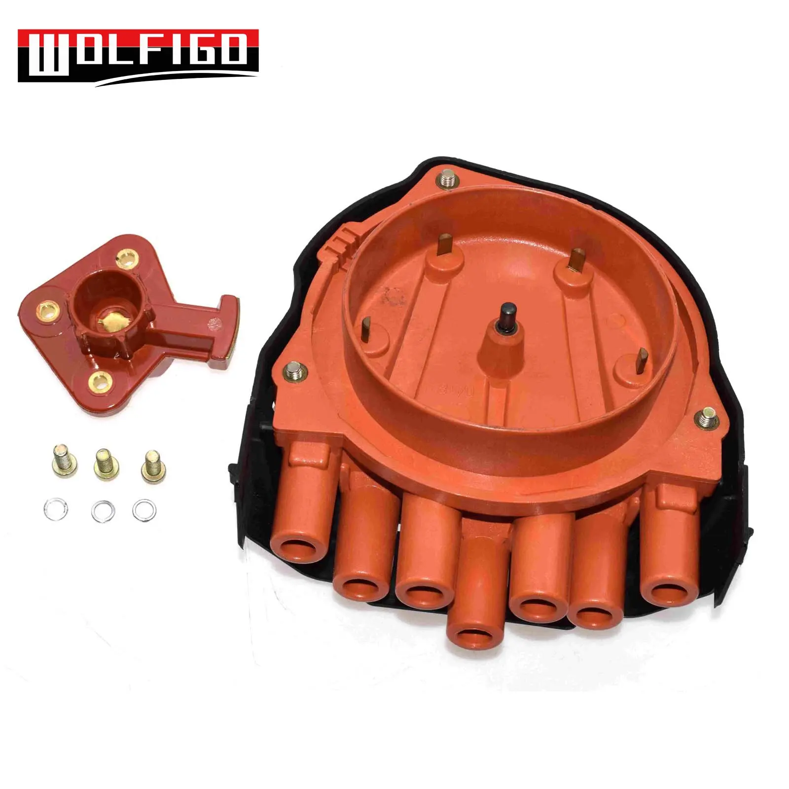WOLFIGO NEW Distributor Cap Rotor For BMW E23 E24 E28 E30 E31 E32 E34 12111725070,12111734110,2 11 1 715 905, 12 11 1 734 110