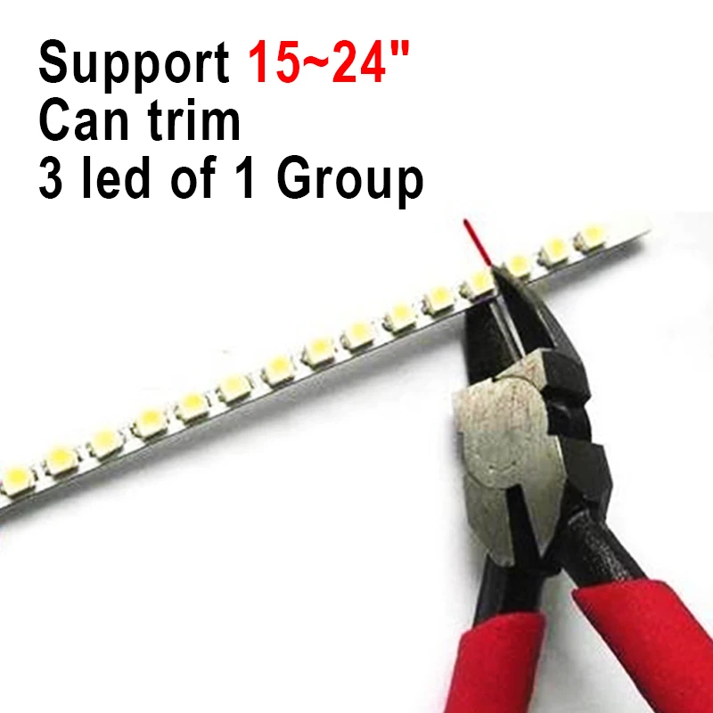    LED Ʈ Ʈ ŰƮ, 24 ġ ̵ LCD CCFL г-LED Ʈ Ʈ, 5 , 540mm, 24 ġ