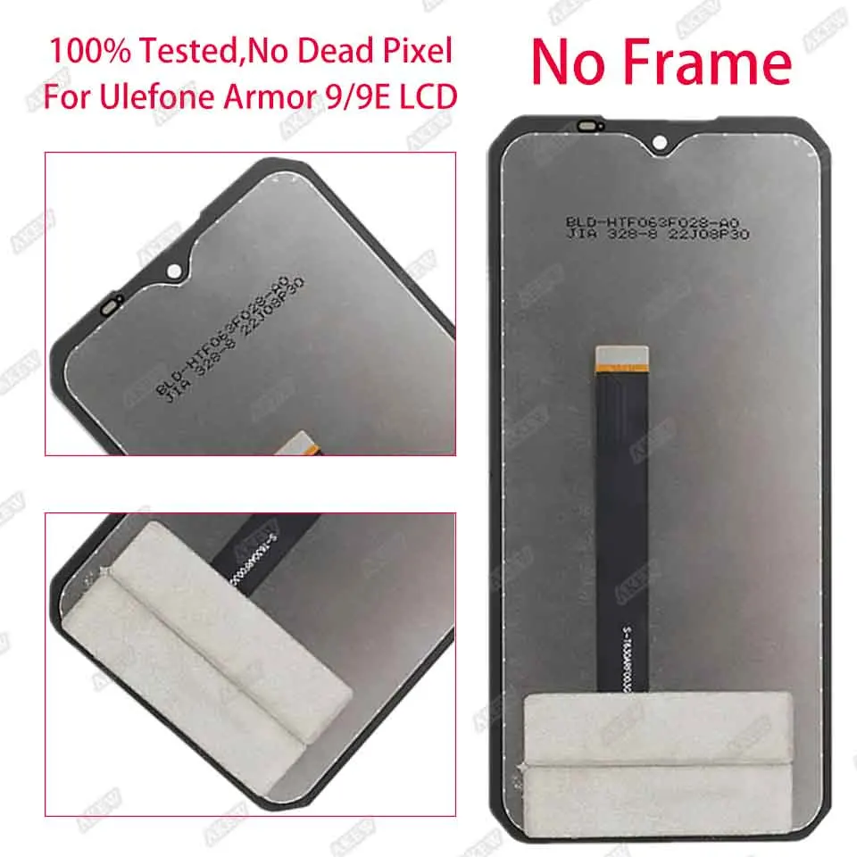 Nuovo TOUCH SCREEN & LCD Per Ulefone Armor 17 Pro/18/18T/19/19T 6.58
