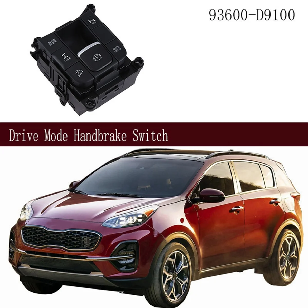 

93600-D9100 Drive Mode Handbrake Switch Electronic Handbrake Downhill Assist Mode for KIA Sportage 2016+