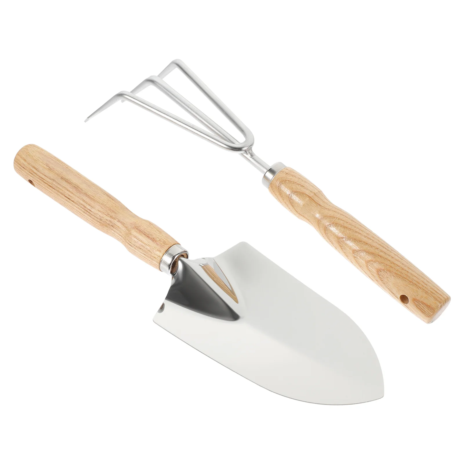

Hand Use Succulent Plants Kits Flower Planting Stainless Steel Garden Rake