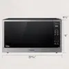 NN-SN98JS Microwave Oven Countertop 2.2 Cft Stainless Steel Panasonic Countertop Microwave Oven with Cyclonic Inverter 4