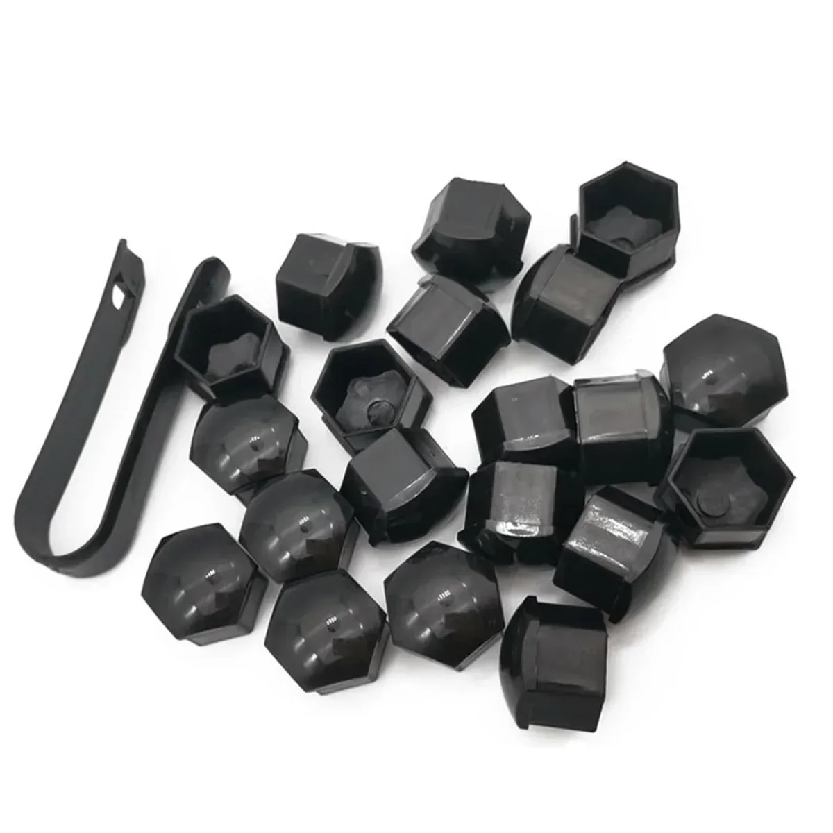 Car Wheel Nut Caps Wheel Nut Caps Wheel Nut Covers Bolt Nut Covers Protection Covers Caps Anti-Rust Auto Hub Screw Cover Car Tyre Nut Bolt Exterior Decoration 20Pcs 17/19/21mm