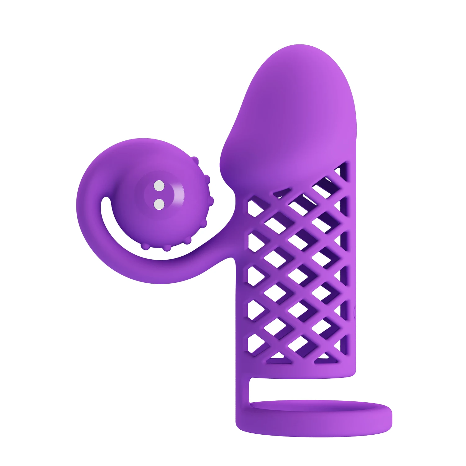 Penis Vibrator Cages  Male Chastity Device Flexible Cock Cage Ejaculation Delay Dick Enlargement Extender Sex Toys For Men BDSM