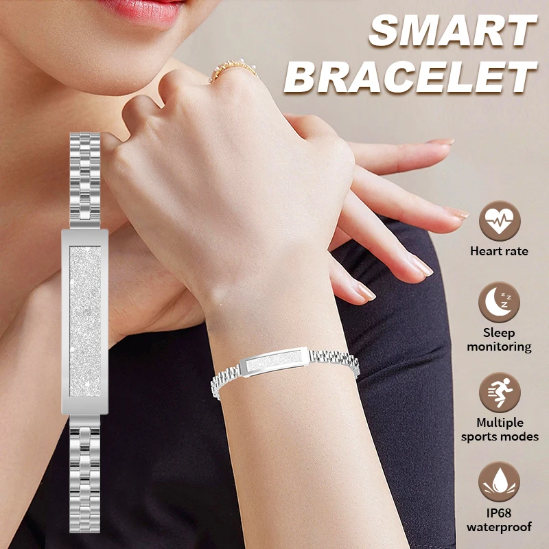Fitness tracker smartband med pulsmätare för android och ios_voghion.com