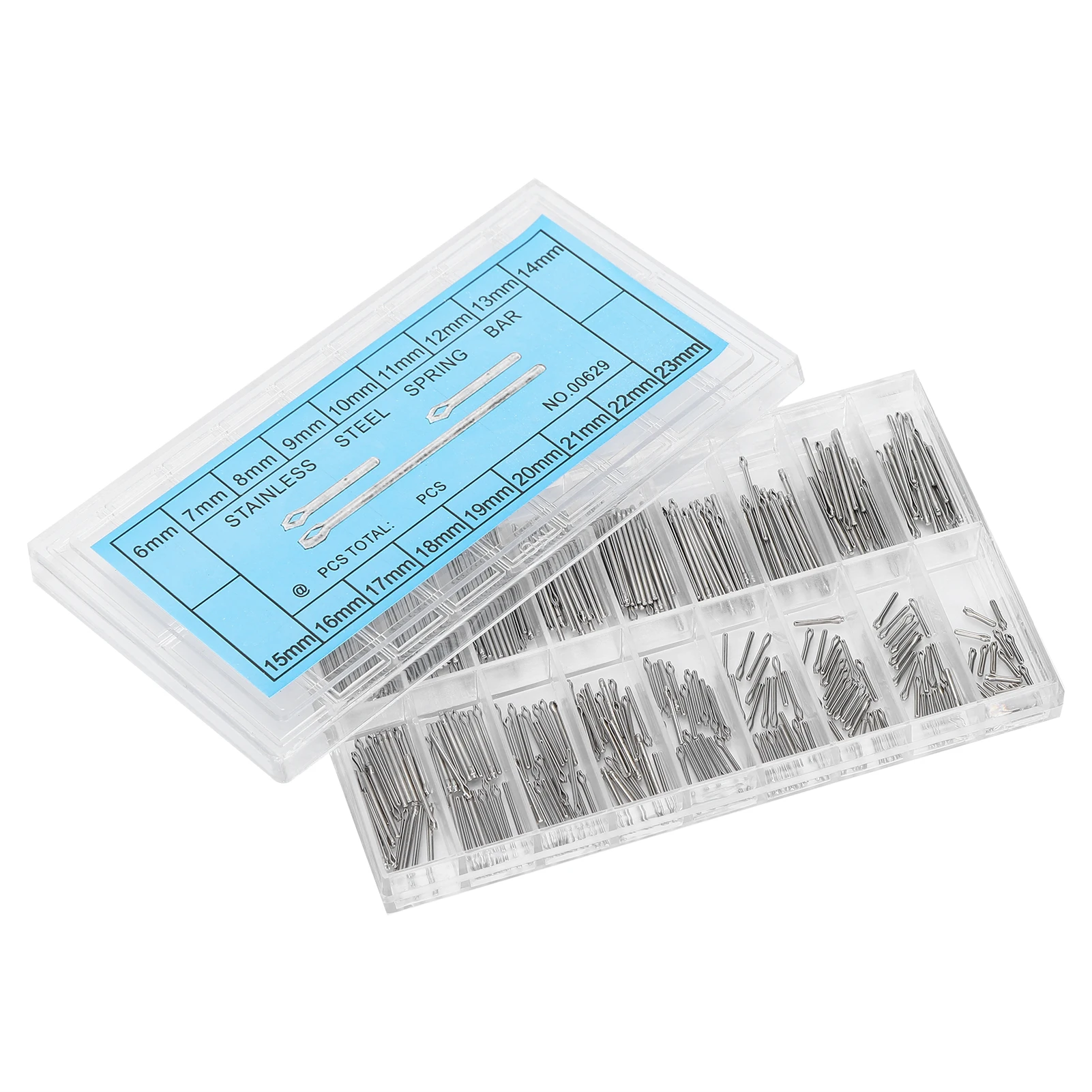 Comprehensive Stainless Steel Watch Band Repair Kit with 360-Piece Spring Bars