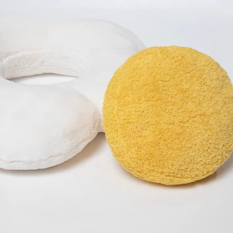 110cm 귀여운 작은 데이지 꽃 베개, 긴 줄기의 부드러운 플러시 꽃 쿠션, 집, 침실, 소파 장식에 완벽한 선물