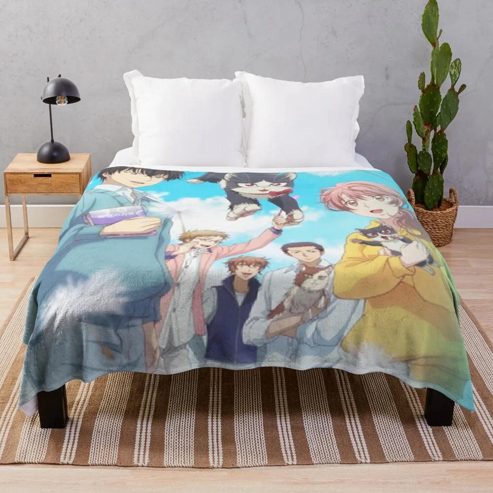 

My Roommate Is a Cat Throw Blanket Fluffys Large Bed Travel Blankets
