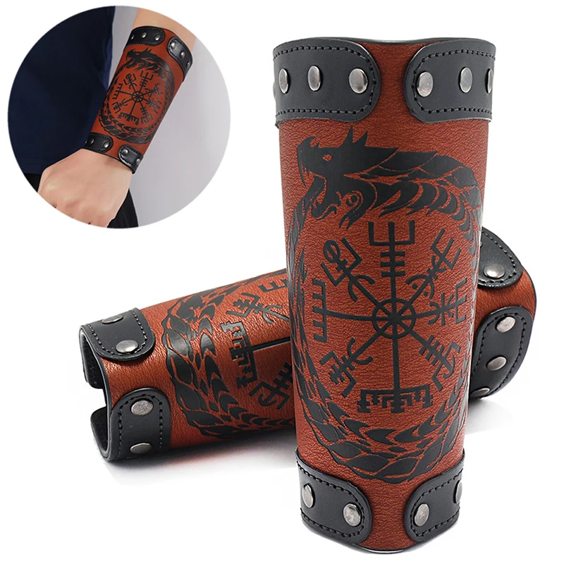 Bangle Bracelet Leather Bracelets Leather Bracelet Odin Symbol