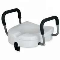 Toilet Height Increase Pad  Removable Raised Seat with Arms for Elderly and Pregnant Enhanced Bathroom Support Easy Installation 2