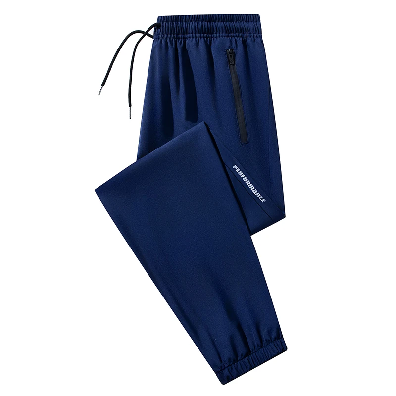 야외 야구 스포츠 땀 흡수 빠른 건조 캐주얼 바지 남성용 세련된 루즈하고 편안..