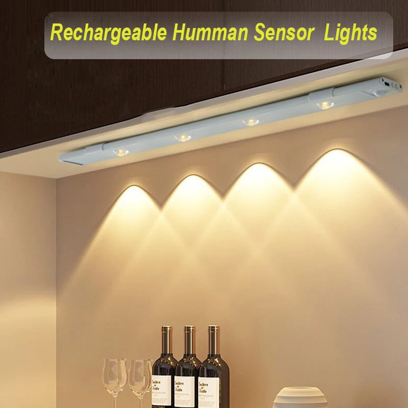 LED Cabinet Lights Motion Sensor Wireless Ultra Thin Night Light Kitchen Cabinet Bedroom Wardrobe Room Decor Indoor Lighting led night light led cabinet light led motion sensor light cabinet lights motion sensor light led cabinet lights motion sensor lights under cabinet light