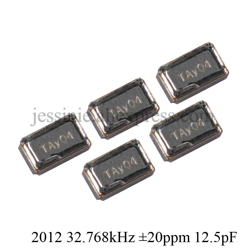 5pcs/lot 2012 SMD Passive Crystal Oscillator 32.768kHz 32.768k Hz 32.768 kHz &plusmn; 20ppm 12.5pF Resonator 2Pin 2*1.2