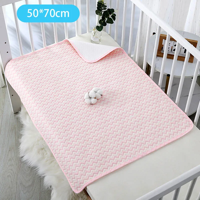 

50*70cm Waterproof Baby Infant Diaper Nappy Urine Mat Kid Simple Bedding Changing Cover Pad Sheet Protector