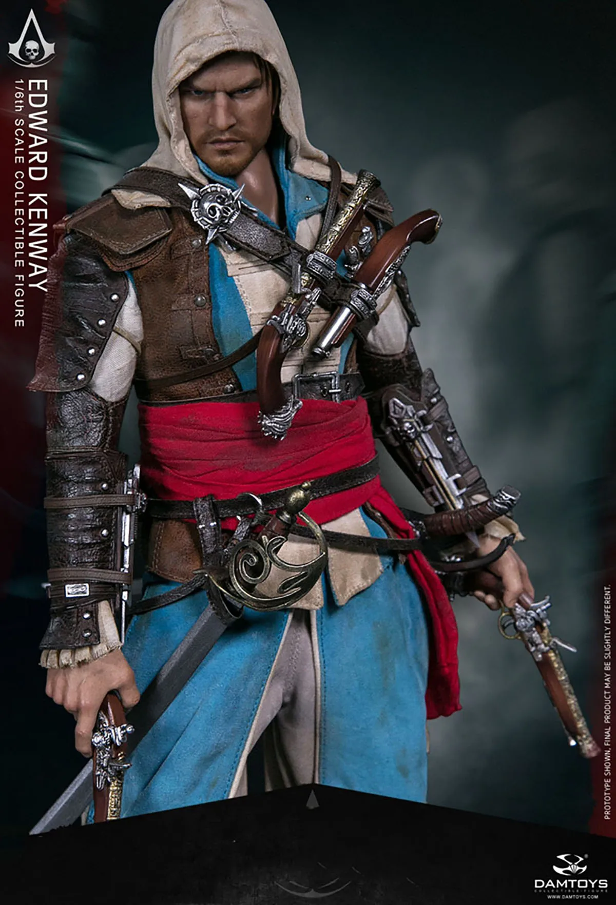 DAMTOYS ダムトイズ 1/6 アサシン クリード ブラックフラッグ DAMTOYS 1/6 アサシンクリード ブラックフラッグ エドワードの