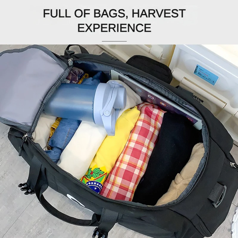 Personalized basketball backpack with printed travel bag large capacity luggage bag independent ball compartment