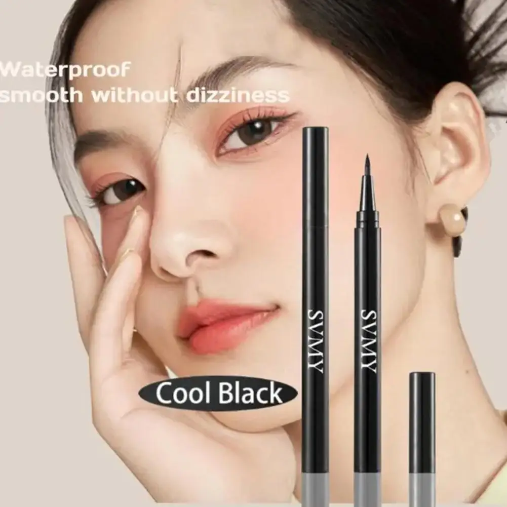 

Black Liquid Eyeliner Waterproof Long Lasting Eye Liner Natural Tools Cosmetic Pen Quick Not Drying Liquid Eyeliner Pencil
