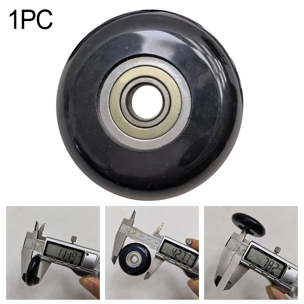 Description Picture 3 of item1pc Seats Wheel Rowing Machine Seats Wheel With Bearing 8x40x10mm Seats Cushion Moving Wheels Wear-resistant New