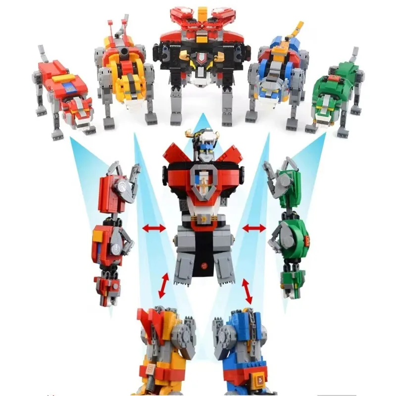 

Фигурки Трансформеры Voltron 5 в 1, игрушки, деформируемая модель, защитник вселенной, строительные блоки, игрушки, рождественские подарки